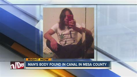 mans body found in mesa county canal youtube