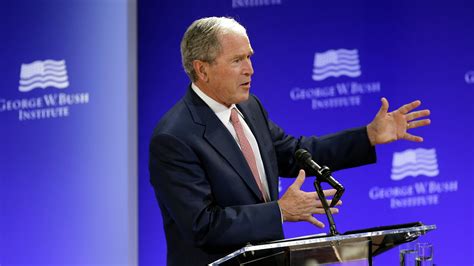 Without Saying ‘trump Bush And Obama Deliver Implicit Rebukes The