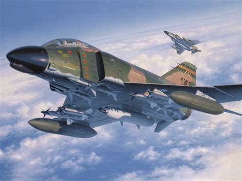 Military Mcdonnell Douglas F 4 Phantom Ii Hd Wallpaper