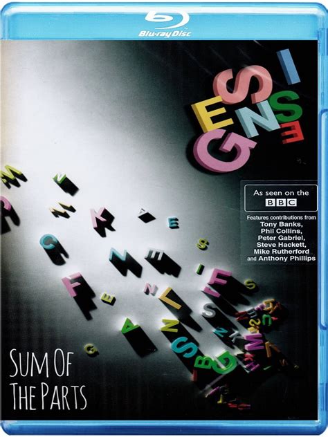 Genesis Sum Of The Parts Blu Ray Edition