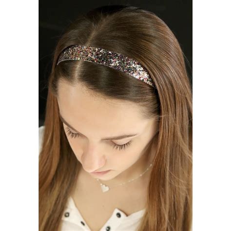 Glitter Headbands 12 Girls Headband Sparkly Hair Head Bands Cheetah Go