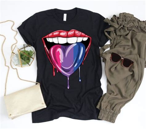 Lips Tongue Lgbt Shirt Gay Shirt Lesbian Shirt Gay Ts Gay Pride Lgbt Shirt Pride Shirt