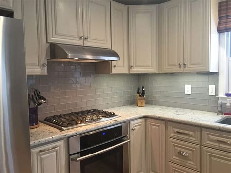Backsplashes generally need to line up with the upper cabinet. The Best Kitchen Tile Backsplash Ideas 2021