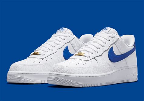 White Royal Blue Air Force 1 Airforce Military