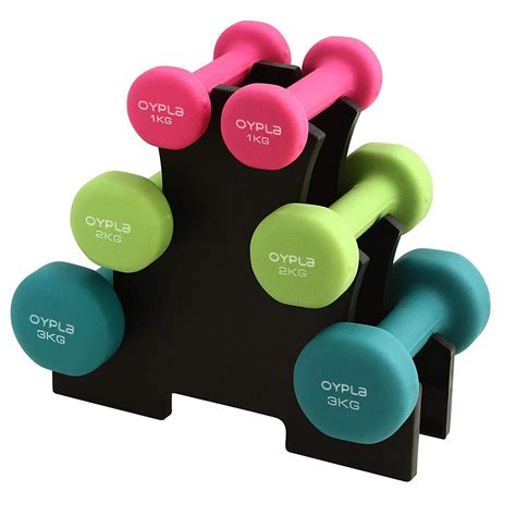New 12kg Neoprene Hand Dumbbell Workout Weight Set Including Stand Ebay