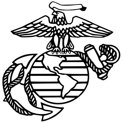 Usmc Marine Eagle Ega Corp Marine Corp Semper Fi Car Sticker Etsy In