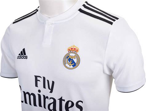 Real Madrid Home Jersey 201819 Adidas Launch Real Madrid 2018 19