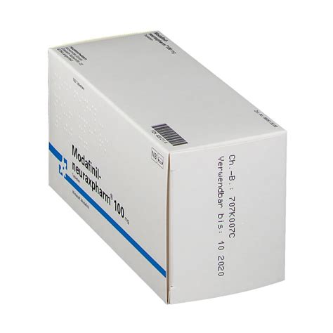 Modafinil Neuraxpharm 100 Mg 100 St Shop