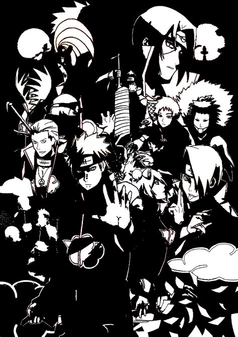 Download Here Naruto Black And White Wallpaper ~ Joanna