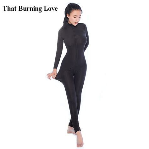 That Burning Love Sexy Women Open Crotch Bodystocking Black Transparent