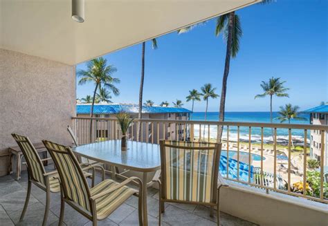 Kona Reef F Oceanfront Luxury Full Ac King Condominiums For Rent