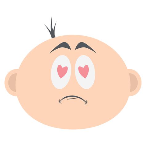 Baby Boy Head Emoticon Face Expression Collection 12420284 Png