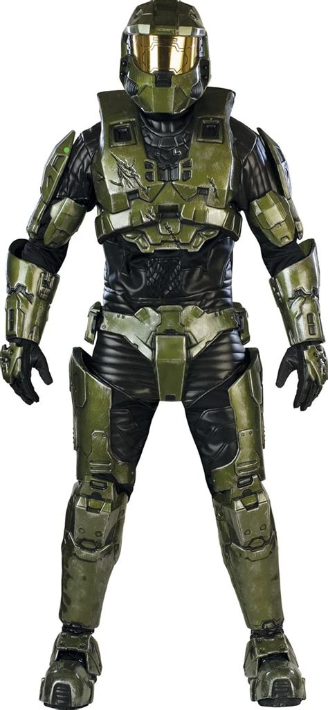 Amazon Com Halo Master Chief Costume Adult Standard Clothing