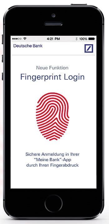 For more information about online security please click here. Deutsche Bank: Online-Banking mit photoTAN und Fingerabdruck