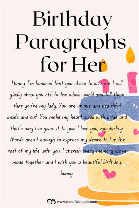 Birthday Paragraphs For Her Birthday Paragraph Happy Birthday Girlfriend Birthday Paragraph