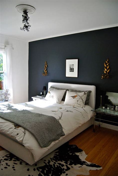 Dormitorio Pintado Con Colores Oscuros Dark Blue Bedroom Walls Bedroom