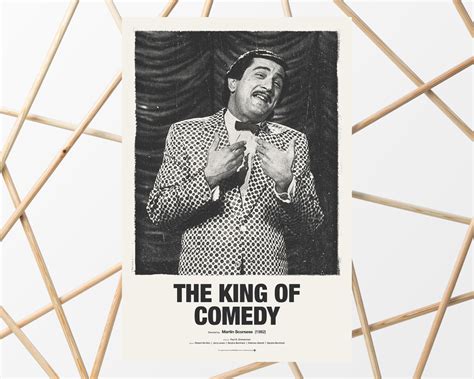 The King Of Comedy 1982 Vintage Inspired Movie Poster Etsy
