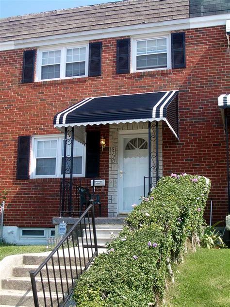 Bedford Blue Awnings For Front Doors House Awnings Aluminum Awnings