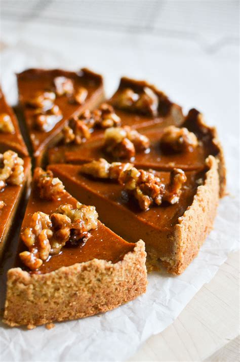 Pumpkin Caramel Tart With Candied Walnuts The View From Great Island