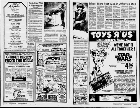 It was published in jalan sultan azlan shah, penang, malaysia. 1977 ToysRUs Newspaper Ad for Star Wars: Escape from the ...