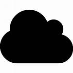 Cloud Silhouette Fluffy Icon Svg Fluff Icons