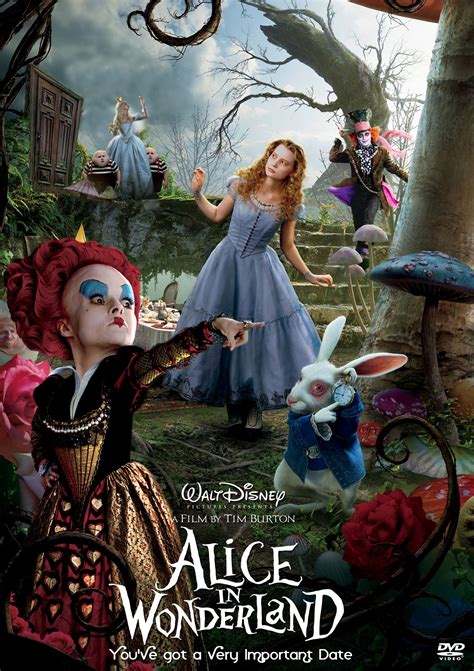 Alice In Wonderland 2010 Alice In Wonderland Alice In Wonderland Poster Alice In