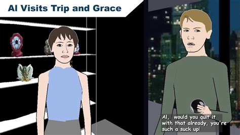 al visits trip and grace a facade game story youtube