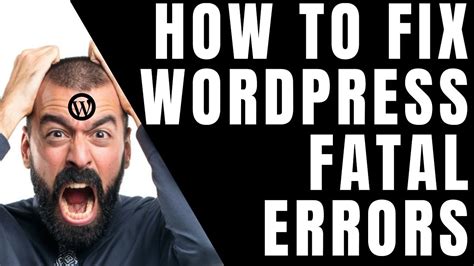 How To Fix Wordpress Fatal Error Failed To Open Stream Wp Settings Php On Line