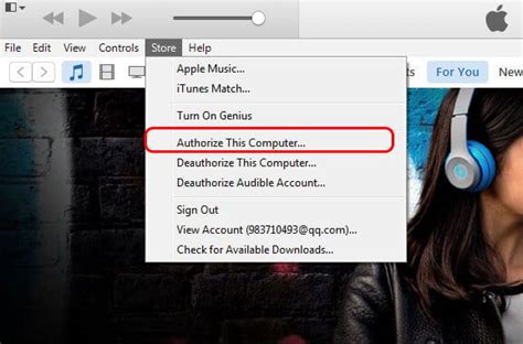 In order to authorize a windows computer on itunes, you need to access a hidden menu on itunes. How to Authorize or Deauthorize Mac/Windows Computer on iTunes