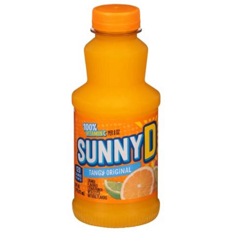 Sunnyd Tangy Original Orange Juice Drink 16 Fl Oz Ralphs
