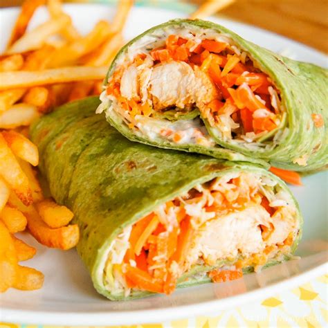 Buffalo Chicken Wraps A Fun And Tasty Dinner Idea The Weary Chef