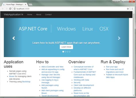 Your First Asp Net Core Mvc Project