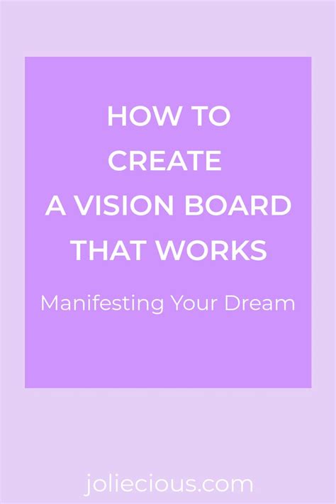 How To Create A Vision Board For 2021