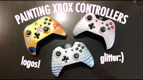 Painting Xbox Controllers Paint With Me Youtube