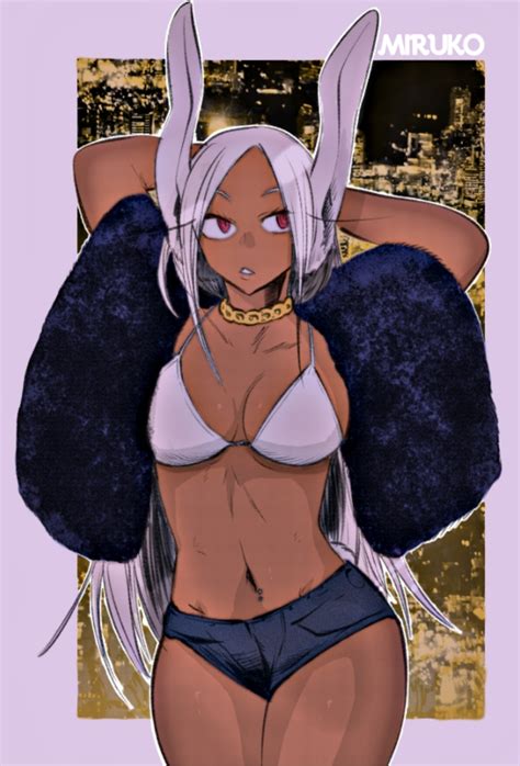 I Colored One Of The Miruko Artworks That Horikoshi S Assistant Posted I M Proud Of How It