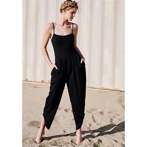 Spaghetti Strap Rompers Womens Jumpsuit 2018 Summer Fashion Casual