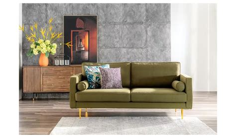 Jasmine 2 Seater Sofa With Gold Leg Harvey Norman Malaysia
