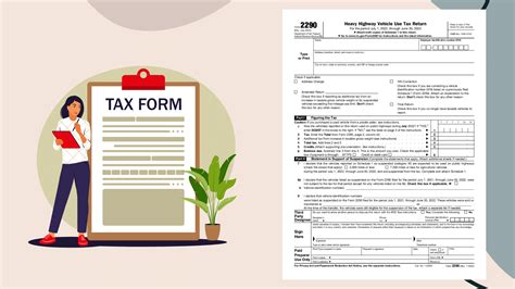 2022 Form 2290 Printable Irs 2290 Tax Form And Instructions For Online