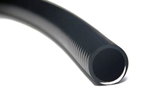 Sealproof Flexible Pvc Pipe 2 Inch Dia Hose 25 Ft Length Black Tubing
