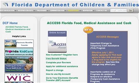 You can apply for health first colorado (colorado's medicaid program) or child health plan plus (chp+) at any time. Access Florida Family Benefits at Myflorida.com/accessflorida | Hotwebinfo