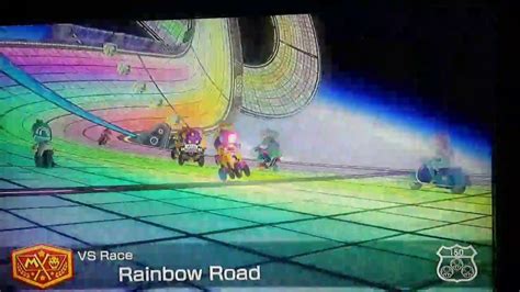 Mk8 Deluxe Rainbow Road Replays Youtube