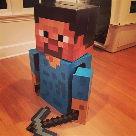 Minecraft Steve Kostüm Selber Machen Maskerixde Kostüme Selber Machen Halloween Kostüm