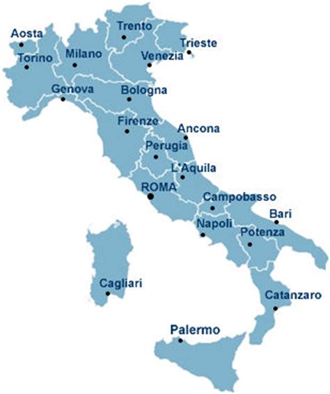 Sai individuare ogni regione sulla cartina? CARTINA MUTA ITALIA REGIONI E CAPOLUOGHI - Wroc?awski ...