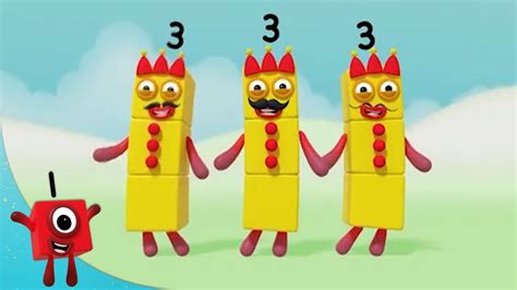 Numberblocks Number 3 Best Bits 🎉 Learn To Count Learning Blocks