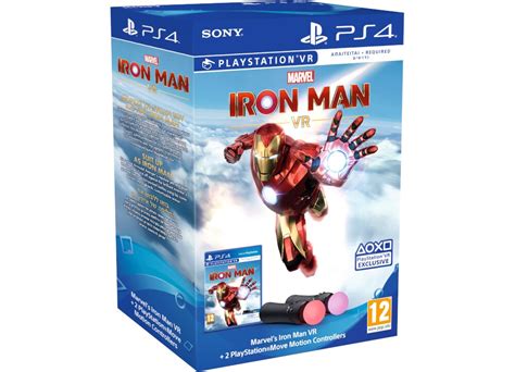 Marvels Iron Man Ps4psvr Game And Playstation Move Twin Pack Public