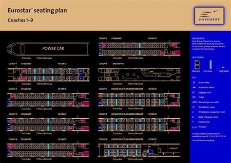 Pdf Eurostar Seating Plan Rail Europe