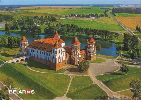 A Journey Of Postcards Mir Castle Belarus