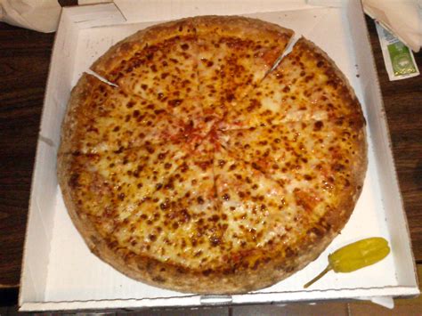Large Plain Cheese Pizza Carryout Pizza From Papa John