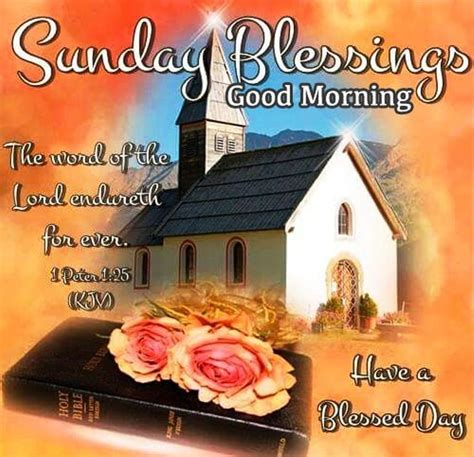 Sunday Blessings Good Morning