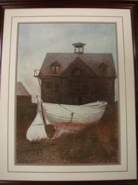 122 Andrew Wyeth Framed Abandoned Boat Print Feb 07 2010 Phoebus